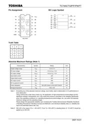 TC74ACT32FN(ELP) datasheet.datasheet_page 2