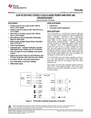 TPA3110D2PWPR Datenblatt PDF