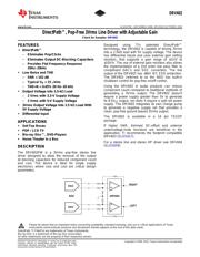 DRV602PW datasheet.datasheet_page 1