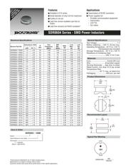 SDR0604-220Y 数据规格书 1