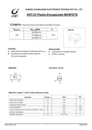 CJ3401A datasheet.datasheet_page 1