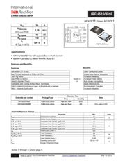 IRFH5250TRPBF 数据规格书 1