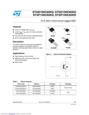 STGD10NC60KD datasheet.datasheet_page 1