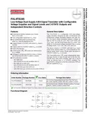 FXL4TD245UMX datasheet.datasheet_page 1