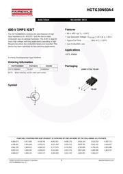 HGTG30N60A4 Datenblatt PDF