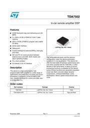 TDA7502 datasheet.datasheet_page 1