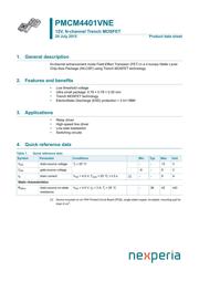 PMCM4401UPEZ 数据规格书 1