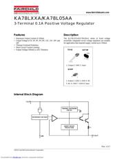 KA78L06A datasheet.datasheet_page 1