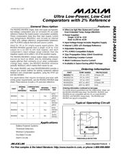 MAX931CSA datasheet.datasheet_page 1