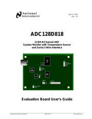 ADC128D818EB/NOPB 数据规格书 1