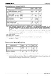 TLP2105(TP) datasheet.datasheet_page 2