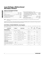 MAX4529EPA datasheet.datasheet_page 2