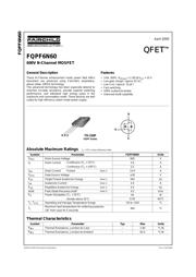 FQPF6N60 datasheet.datasheet_page 1