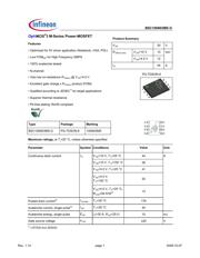 BSC100N03MSGXT 数据规格书 1