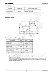 TA76431S(TE6,F,M) datasheet.datasheet_page 2