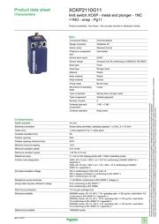 XCKP2110G11 datasheet.datasheet_page 1