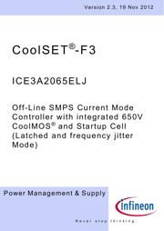 ICE3A2065ELJFKLA1 datasheet.datasheet_page 1