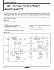BU8872FS-E2 数据规格书 1