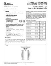 CD74HC175E datasheet.datasheet_page 1