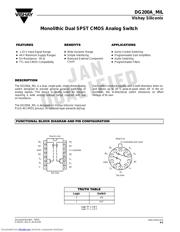 DG200AAK/883 datasheet.datasheet_page 1