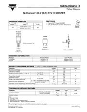 SUP85N10-10 datasheet.datasheet_page 1