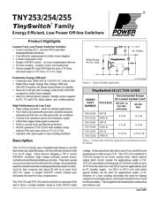 TNY255PN 数据规格书 1