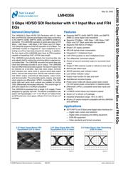 LMH0356SQX-40 datasheet.datasheet_page 1