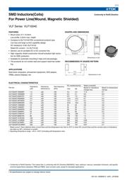 CLF10040T-100M 数据规格书 1