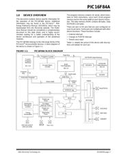 PIC16LF84A-04I/P 数据规格书 5