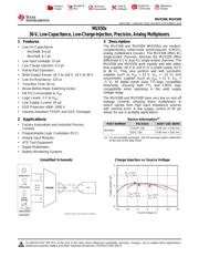 MUX509IPWR datasheet.datasheet_page 1