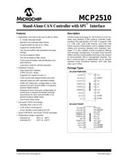 MCP2510-I/ST Datenblatt PDF