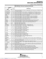 MSP430FG437IPNR 数据规格书 5