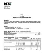 NTE618 datasheet.datasheet_page 1