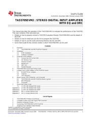 TAS5705EVM2 数据规格书 1