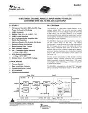 DAC8541Y/250 Datenblatt PDF