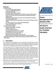 AT73C213-EK datasheet.datasheet_page 1