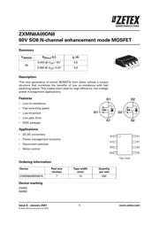 ZXMN6A09DN8TA 数据规格书 1