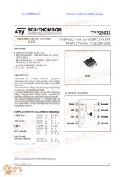 TPP25011 datasheet.datasheet_page 1