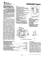 CD4046BPW datasheet.datasheet_page 1