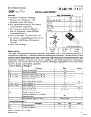 IRFB5615PBF Datenblatt PDF