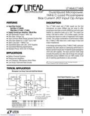 LT1464 datasheet.datasheet_page 1