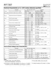 IRF7307 datasheet.datasheet_page 2