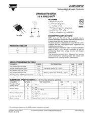 MUR1520PBF 数据规格书 1