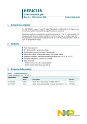 HEF4071BT Datenblatt PDF