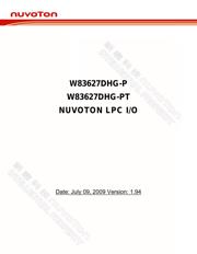 W83627DHG-P Datenblatt PDF