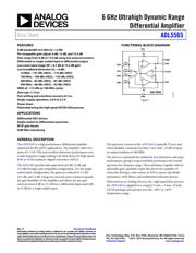 ADL5565 datasheet.datasheet_page 1