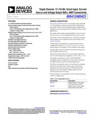 AD5412AREZ Datenblatt PDF