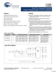 CY22050FI datasheet.datasheet_page 1