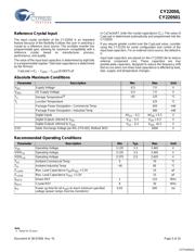 CY22050FZXC datasheet.datasheet_page 5