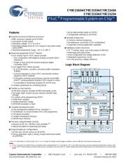 CY8C21634-24LTXIT datasheet.datasheet_page 1